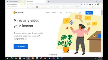 Student View of Edpuzzle Assignment