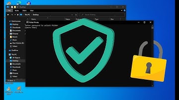 How to Lock a Folder Using Notepad