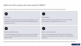 Low Wbc Count Reasons And Tips By Paras Hospitals Experts To Increase