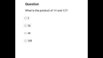 What is the product of 14 and 12? Multiplying Two Digit Numbers