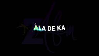 Video thumbnail of "ZAFEM "Ala de Ka" Reginald Cangé ft Dener Ceïde (Official Lyric)"