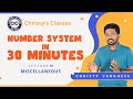 8  number system  miscellaneous  aptitude in 30 minutes  upsc csat  christy varghese