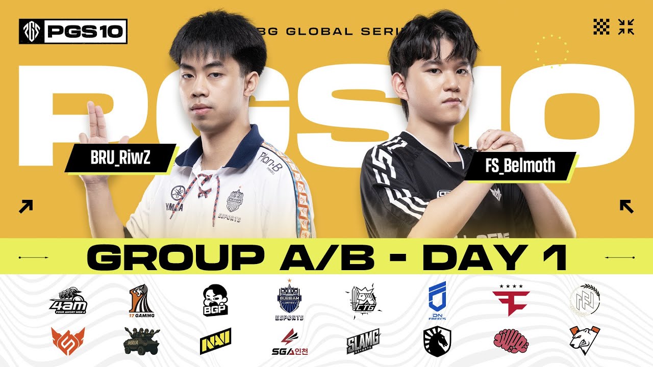 🔴LIVE สด! 𝐏𝐔𝐁𝐆 𝐆𝐥𝐨𝐛𝐚𝐥 𝐒𝐞𝐫𝐢𝐞𝐬 𝟏𝟎 | Group Stage วันที่ 1