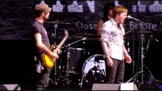 The Gaslight Anthem- Old white Lincoln Live reading 2010 pro shot