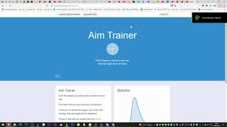 Human Benchmark - Aim Trainer 422 ms- Google Chrome 2023-01-16 13