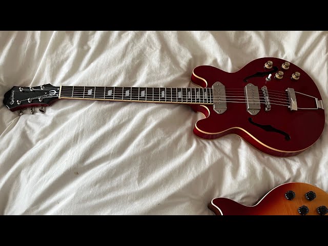 ギター PROJECT Guitar Casino Coupe 2017 PROJECT Guitar Casino Coupe 2017 Epiphone Casino Coupe Hollowbody