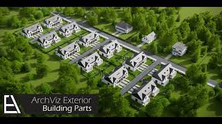 ArchViz Exterior  - Blender Architecture Addons