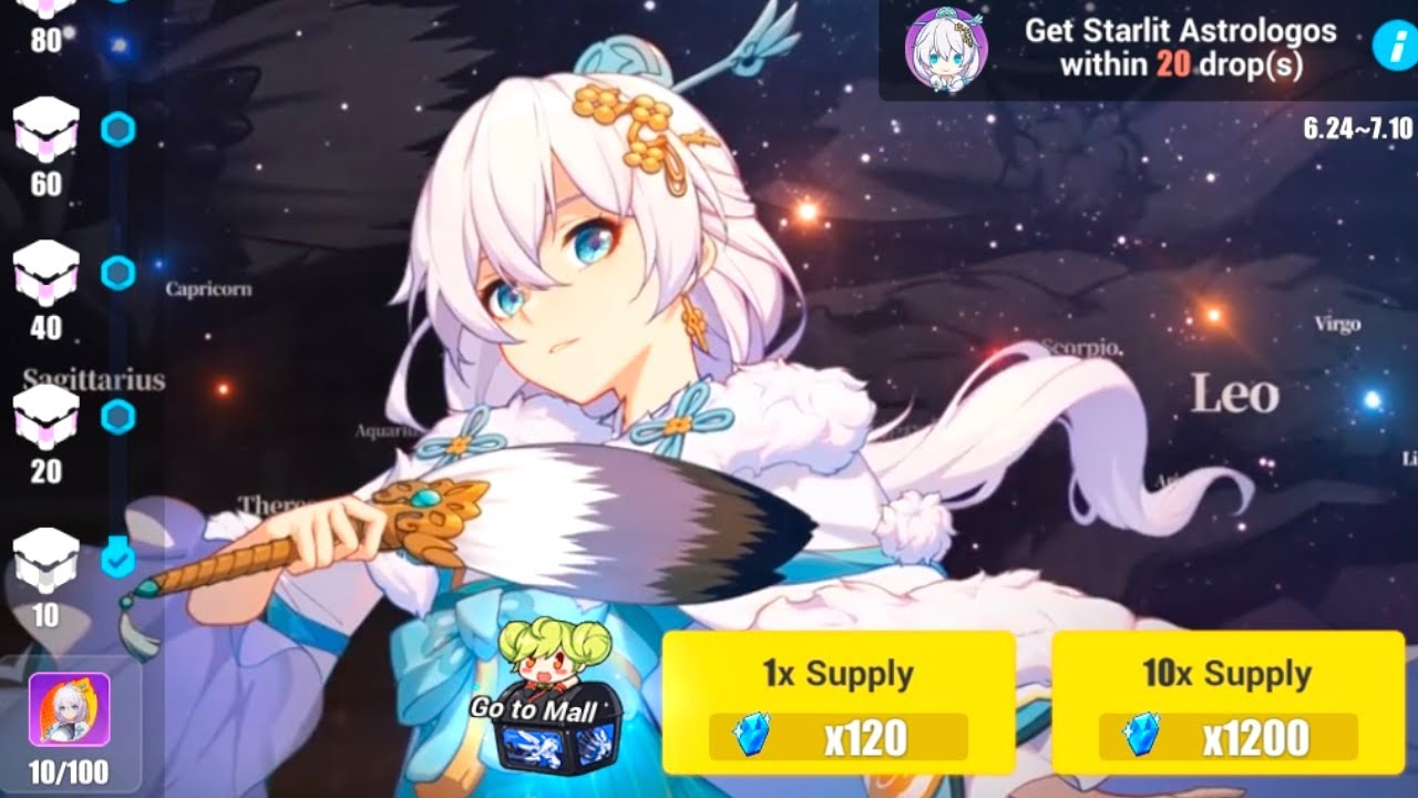 Honkai Impact 3 SEA Starlit Astrologos Banner - YouTube