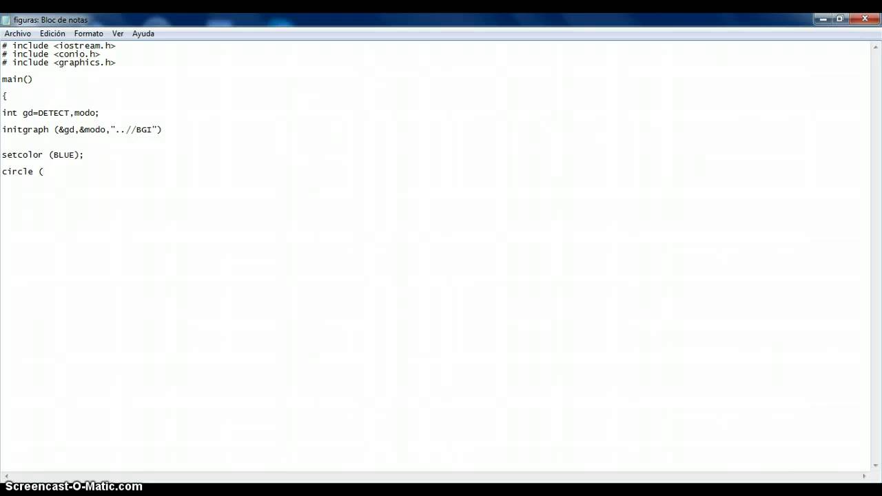 tutorial c++ - (graficos) - YouTube