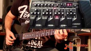 Boss Me-70 Gitar Prosesör İncelemesi Hızlı Video