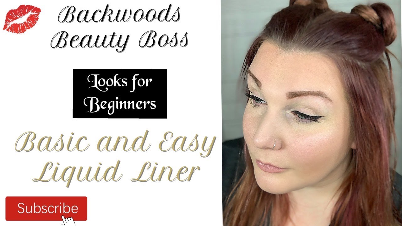 Basic and Easy Liquid Eyeliner Tutorial! - YouTube