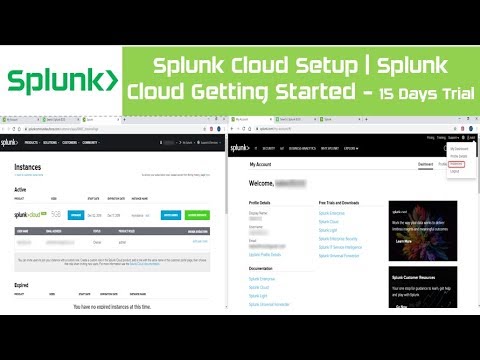 Splunk Cloud Setup | Splunk Cloud Getting Started - 15 Days Trial