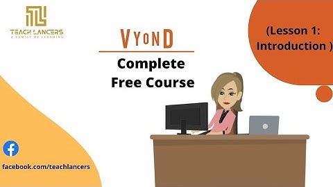 Vyond Class # 01 | Introduction guide for Beginners | Animated explainer video | Urdu/Hindi