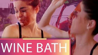 Taking a Bath in WINE?!  (Beauty Trippin)