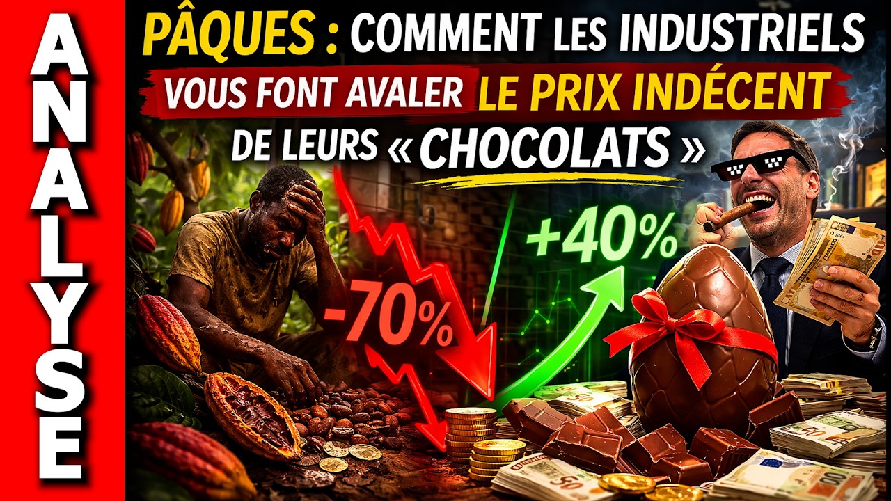 Pâques : Comment les industriels vous font avaler le prix indécent de leurs « chocolats »