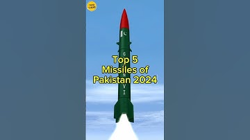 Top 5 Missiles of Pakistan 2024 #techtalks #pakarmy #pakistan #technology