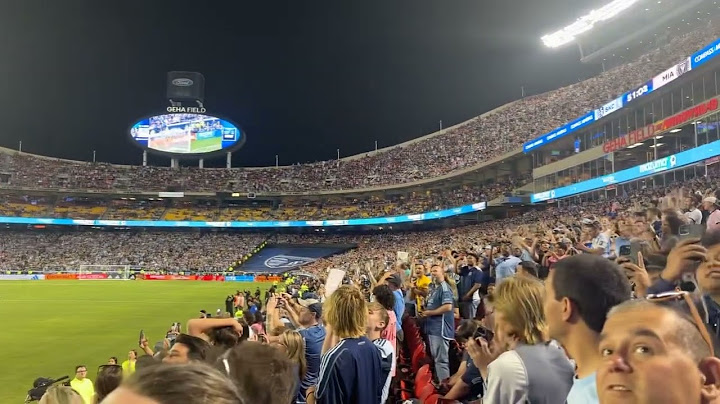 Lionel Messi GOAL - Sporting KC vs Inter Miami @ Arrowhead 4/13/24