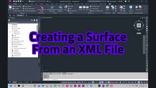 Create a Surface From an XML File in Civil 3D
