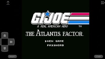 Playing G.I. JOE - THE ATLANTIS FACTOR