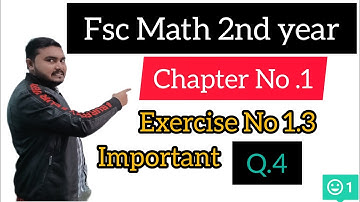 Fsc Math Part 2||Chapter 1-Exercise 1.3||2nd year Math|12th Class Math||limits|| Q 4