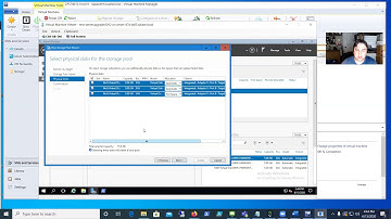 Server 2016 How to Set up a Storage Pool using VMM