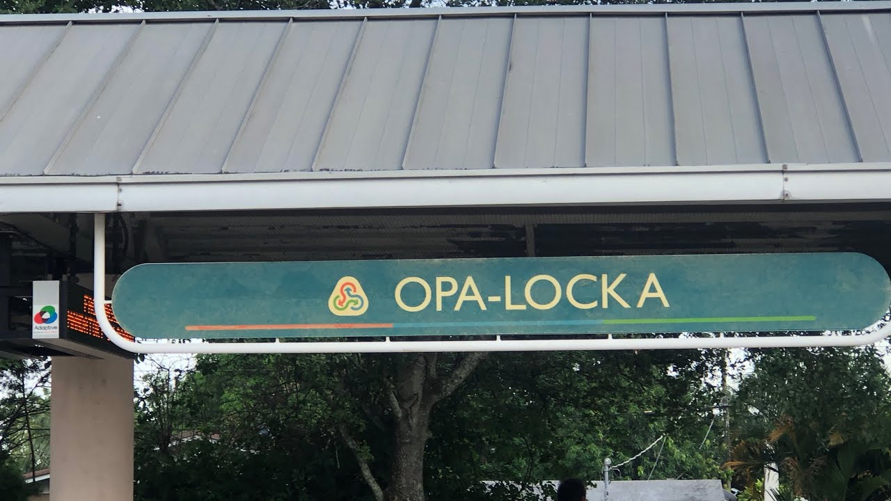 Railfanning OpaLocka station with TriRail trains YouTube