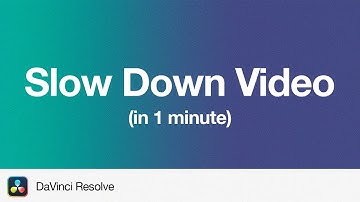 How to Slow Down Video in DaVinci Resolve | 1 Minute Tutorial