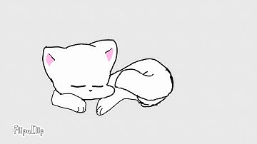 Sleeping cat |Flipaclip animation test