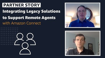 Integrating Amazon Connect with Legacy Solutions to Support Remote Agents | AWS Public Sector