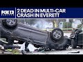 Two people dead after multi-car crash in Everett, WA | FOX 13 Seattle