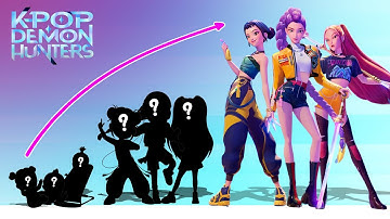 KPop Demon Hunters Growing up Compilation | Sweet Wow