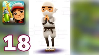 Subway Surfers - Gameplay Walkthrough Part 18 - Ninja: Yang Outfit (iOS, Android) screenshot 1