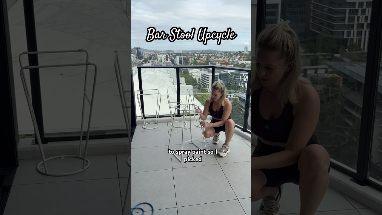 Bar Stool Upcycle 🍻 