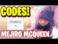 *NEW* ALL WORKING MEJIRO MCQUEEN UPDATE CODES FOR UMA RACING! ROBLOX UMA RACING CODES
