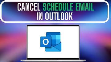 How to Cancel Scheduled EMail in Outlook | Microsoft Outlook