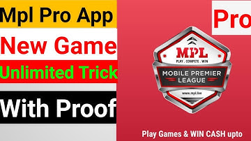 #MPL Mpl Pro App 2019 New game Unlimited Trick | New mpl Pro Game