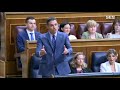 Pedro Sánchez, a Gamarra: "Ustedes se parecen más al PP de antes de ayer"