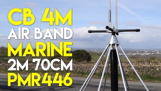 Tram 1410 Broad Band Discone/Scanner Base Antenne 