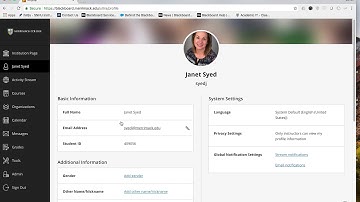 Notifications - Blackboard Ultra