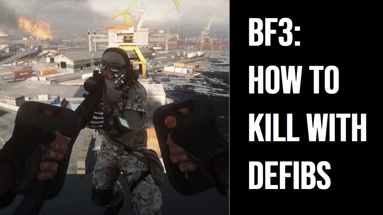 BF3: How to Kill with the Defibrillator (UPDATED VERSION)