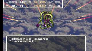 Dragon Quest III SFC/SNES God Dragon Battle 1