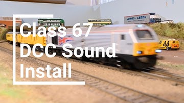 Hornby Class 67 DCC Sound Fitting Guide