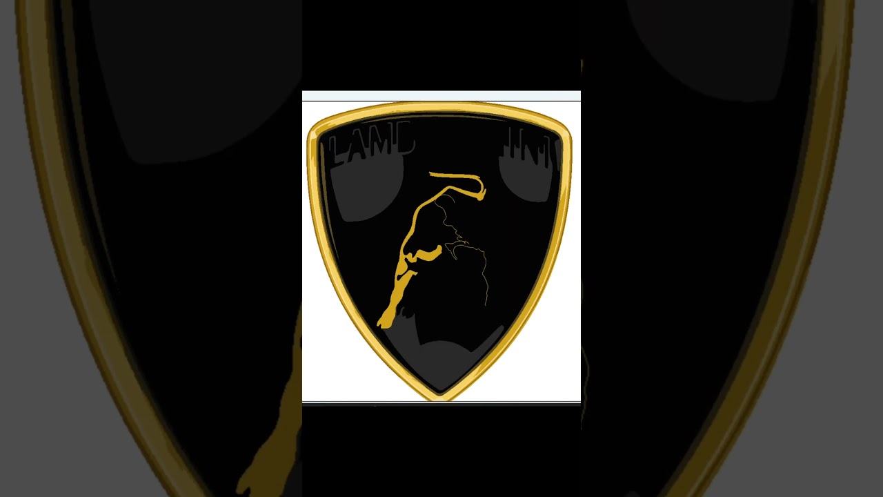 Lamborghini logo #coding #python #programming
