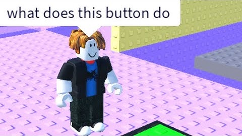 Beating "Troll button tower" (Roblox)