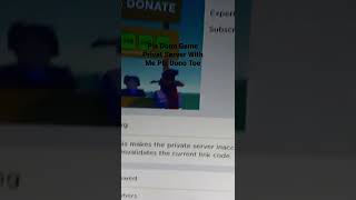 Free Pls Donate Gamr In Roblox Private Server Like In Coments Pls Dono To Me