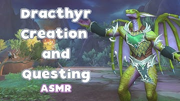 Playing World of Warcraft 🐲 Creating an Evoker! ASMR | Whispering