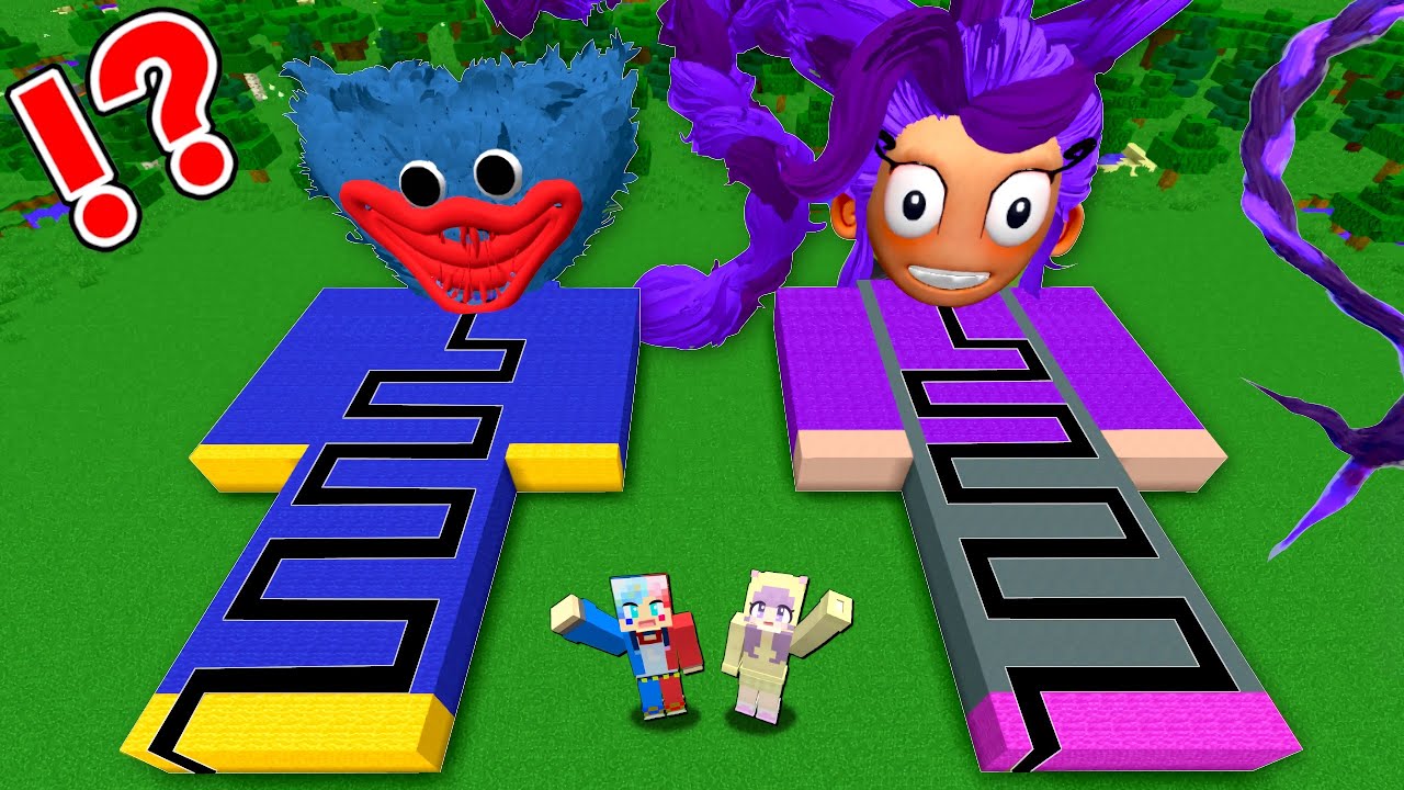 Lily Love Blaze's Maze!?] Entering Poppy Playtime's Giant Ruins in