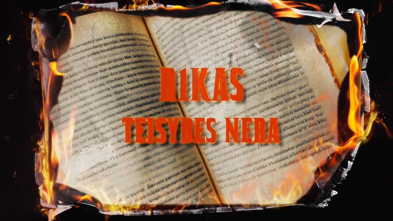 R1KAS - TEISYBĖS NĖRA [VIDEO]