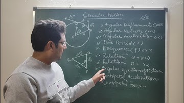 Angular Velocity# Centripetal Force I Uniform Circular Motion Lecture-01# Applied Physics