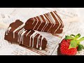 【簡単チョココーティング】お洒落なバレンタインガトーショコラChocolate cake (Gâteau au Chocolat)【Easy chocolate coating】